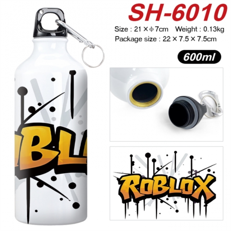 Roblox Anime print sports kettle aluminum kettle water cup 600ml 21x7cm