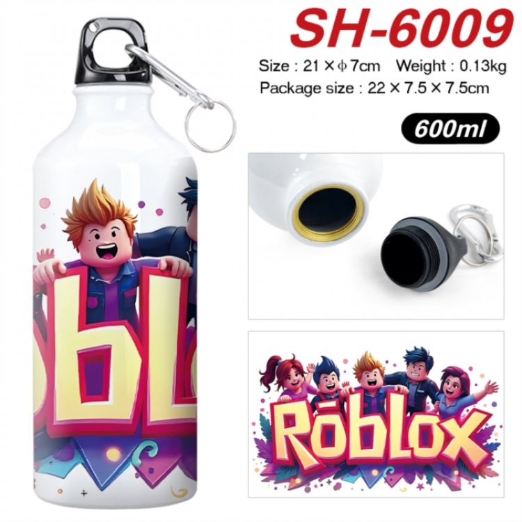 Roblox Anime print sports kettle aluminum kettle water cup 600ml 21x7cm