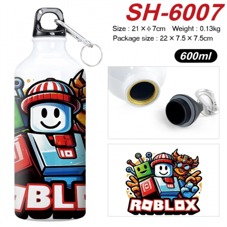 Roblox Anime print sports kettle aluminum kettle water cup 600ml 21x7cm