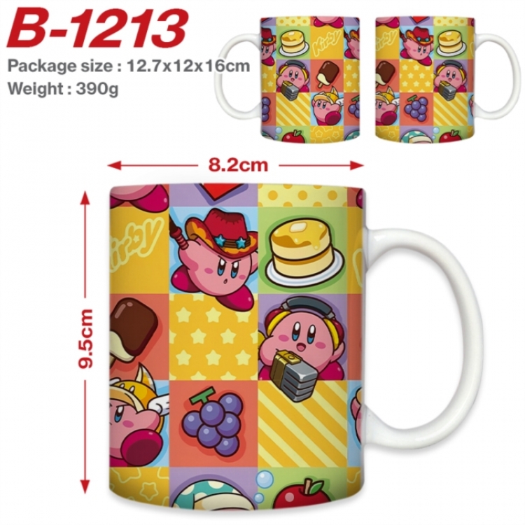 Kirby Anime printed ceramic mug 400ml (single carton foam packaging) 
