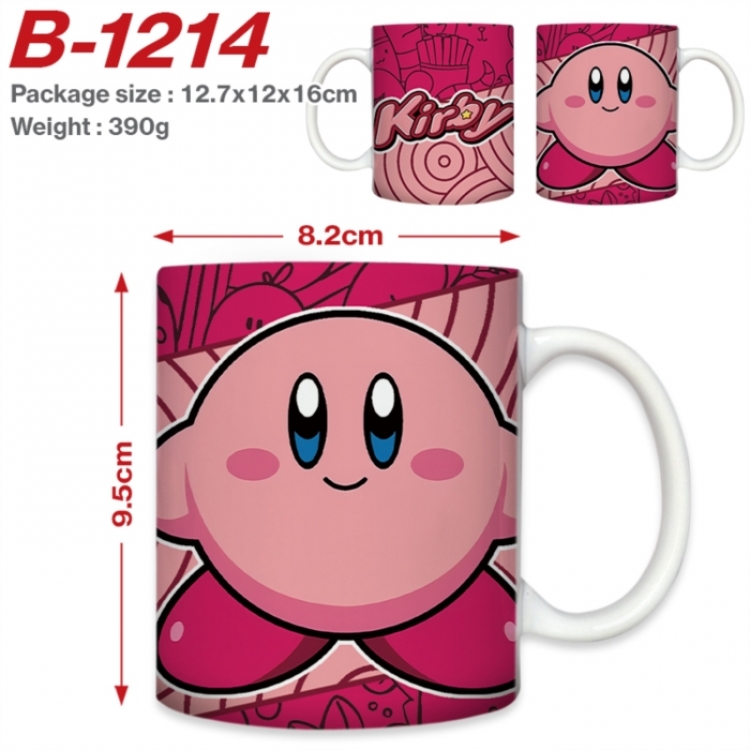 Kirby Anime printed ceramic mug 400ml (single carton foam packaging) 