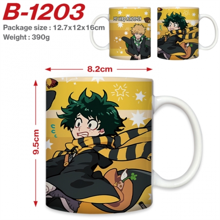 My Hero Academia Anime printed ceramic mug 400ml (single carton foam packaging) 