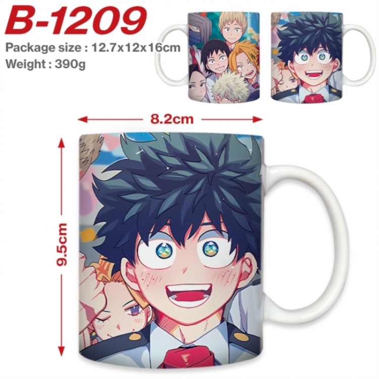My Hero Academia Anime printed ceramic mug 400ml (single carton foam packaging) 