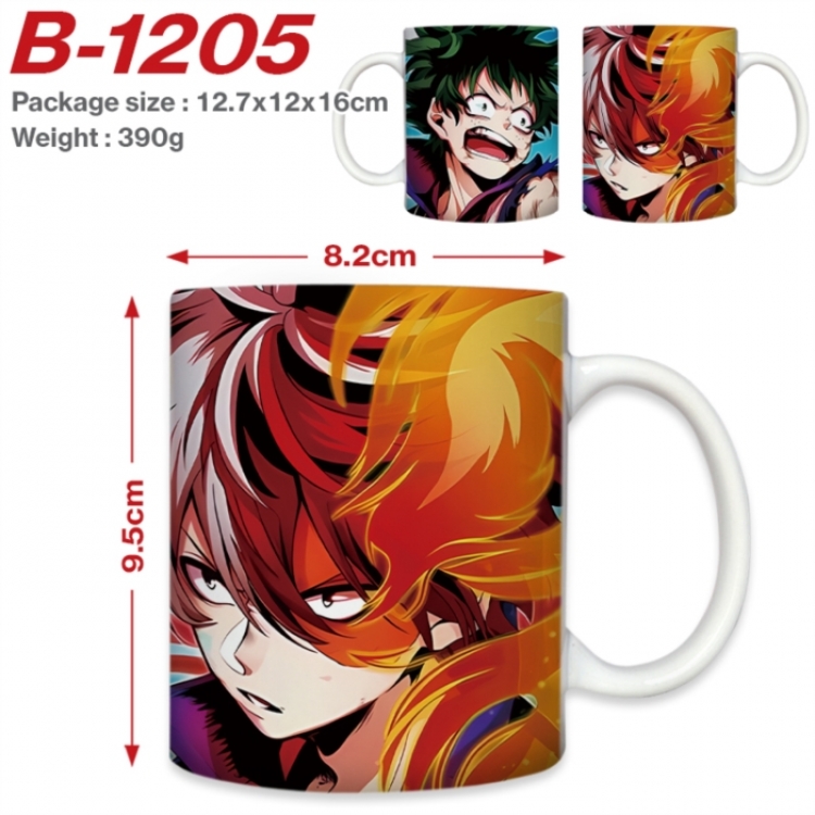My Hero Academia Anime printed ceramic mug 400ml (single carton foam packaging) 