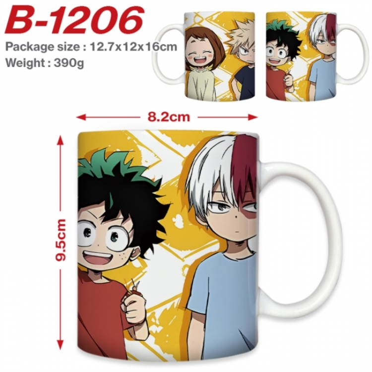 My Hero Academia Anime printed ceramic mug 400ml (single carton foam packaging) 