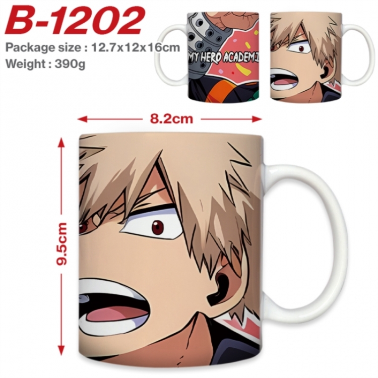 My Hero Academia Anime printed ceramic mug 400ml (single carton foam packaging) 
