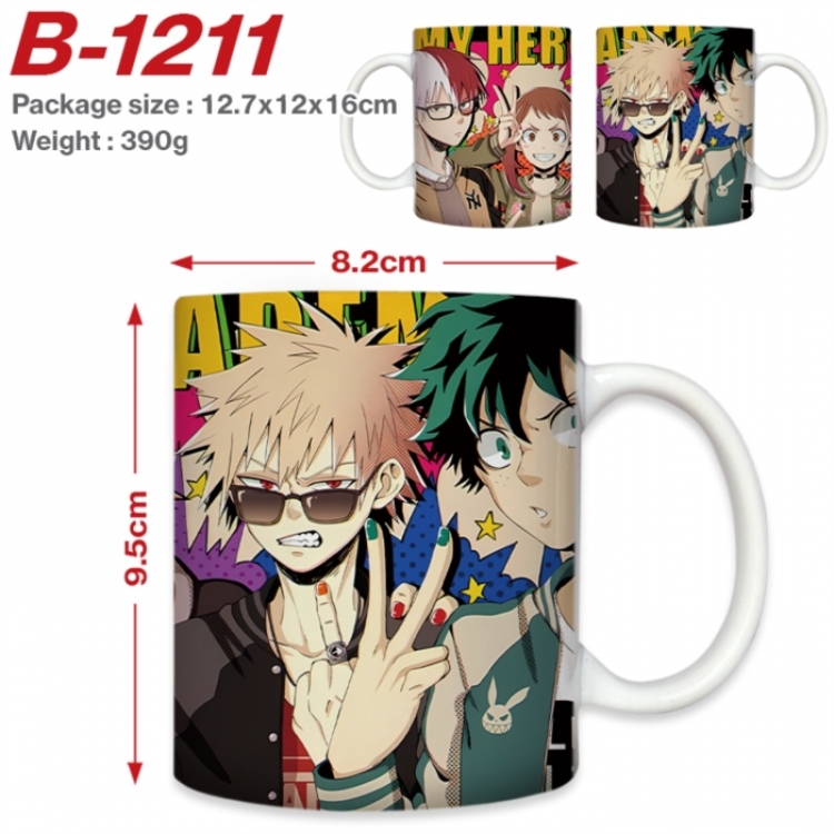 My Hero Academia Anime printed ceramic mug 400ml (single carton foam packaging) 