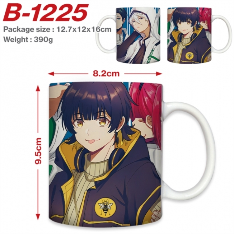 BLUE LOCK Anime printed ceramic mug 400ml (single carton foam packaging) 