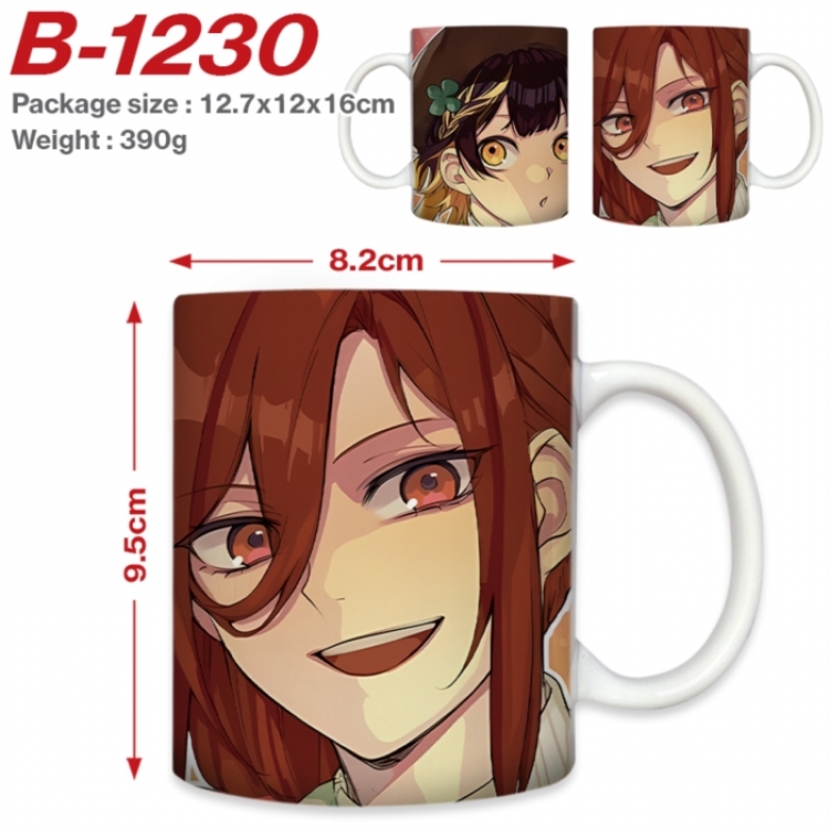 BLUE LOCK Anime printed ceramic mug 400ml (single carton foam packaging) 