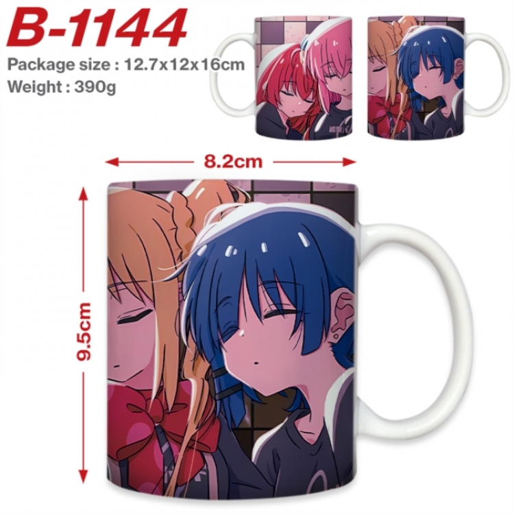 BOCCHI THE ROCK! Anime printed ceramic mug 400ml (single carton foam packaging) 