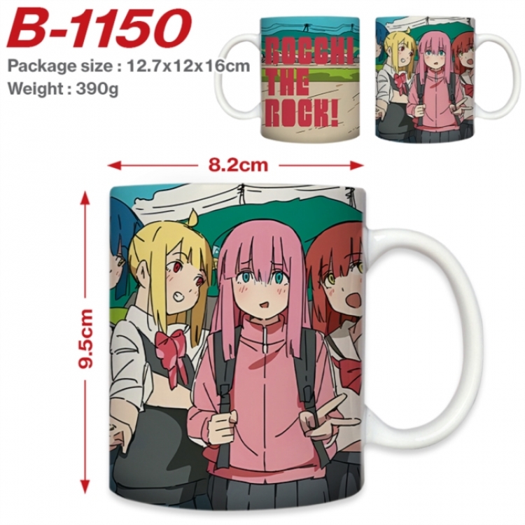 BOCCHI THE ROCK! Anime printed ceramic mug 400ml (single carton foam packaging) 