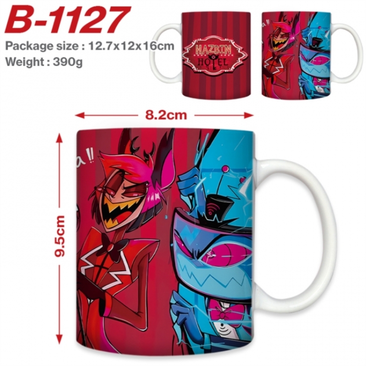 Hazbin Hotel Anime printed ceramic mug 400ml (single carton foam packaging) 