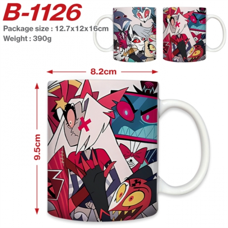 Hazbin Hotel Anime printed ceramic mug 400ml (single carton foam packaging) 