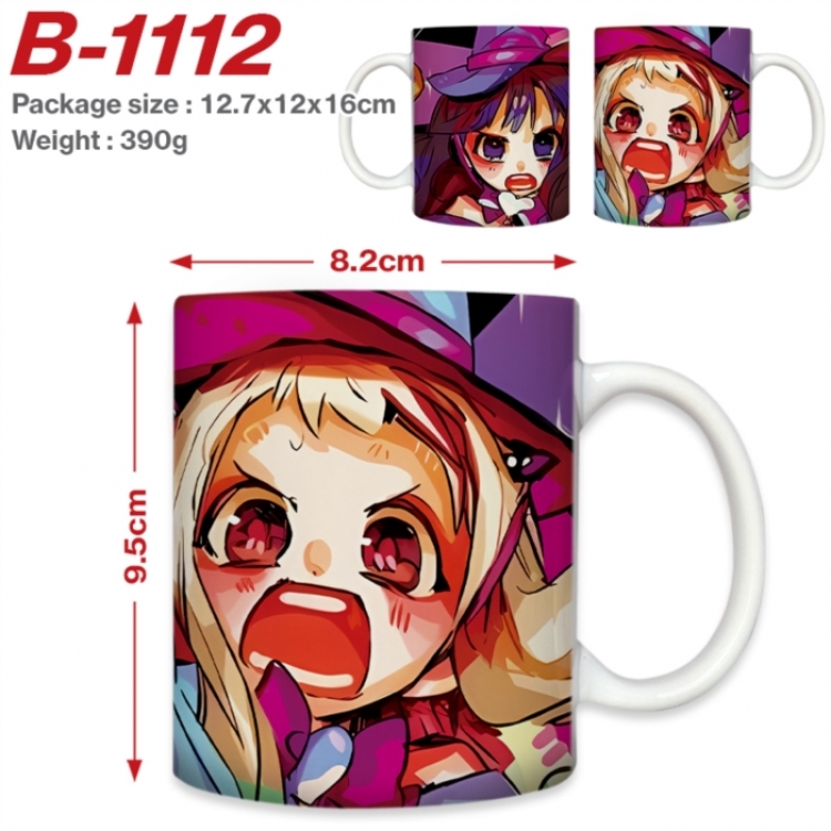 Toilet-bound Hanako-kun Anime printed ceramic mug 400ml (single carton foam packaging) 