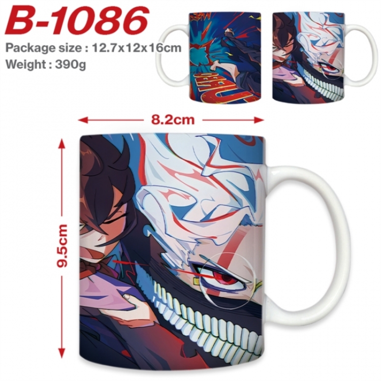 DANDADAN Anime printed ceramic mug 400ml (single carton foam packaging) 