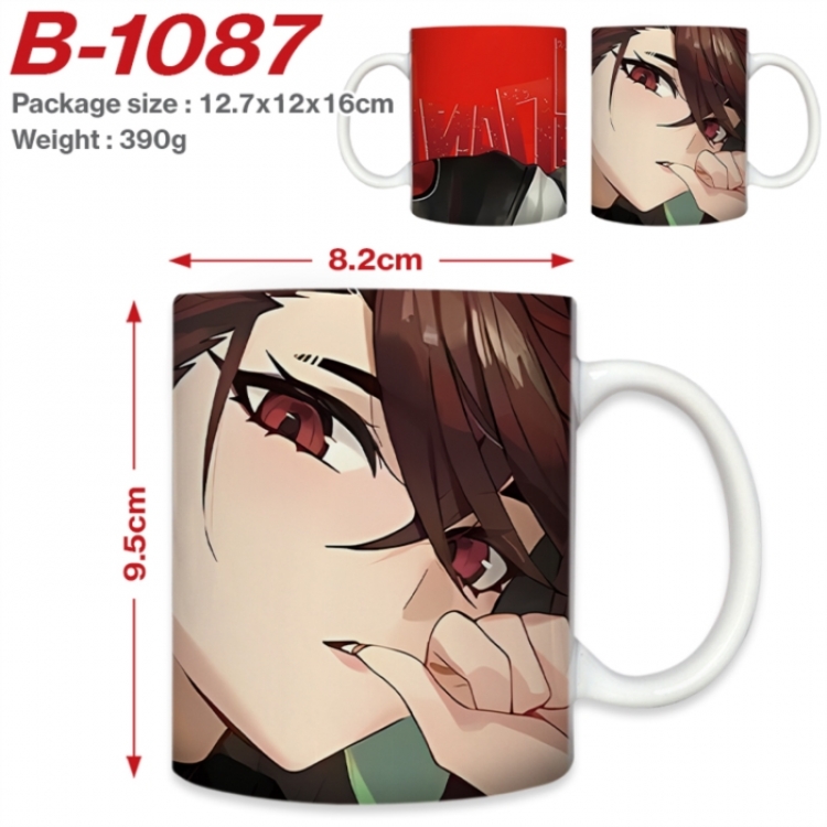 DANDADAN Anime printed ceramic mug 400ml (single carton foam packaging) 