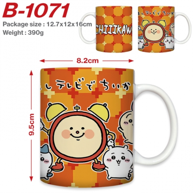 Chiikawa Anime printed ceramic mug 400ml (single carton foam packaging) 