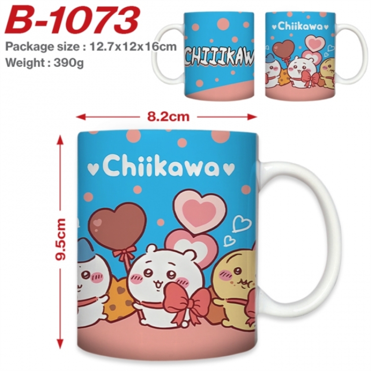 Chiikawa Anime printed ceramic mug 400ml (single carton foam packaging) 