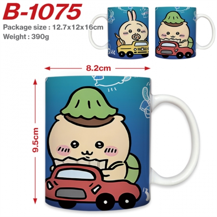 Chiikawa Anime printed ceramic mug 400ml (single carton foam packaging) 