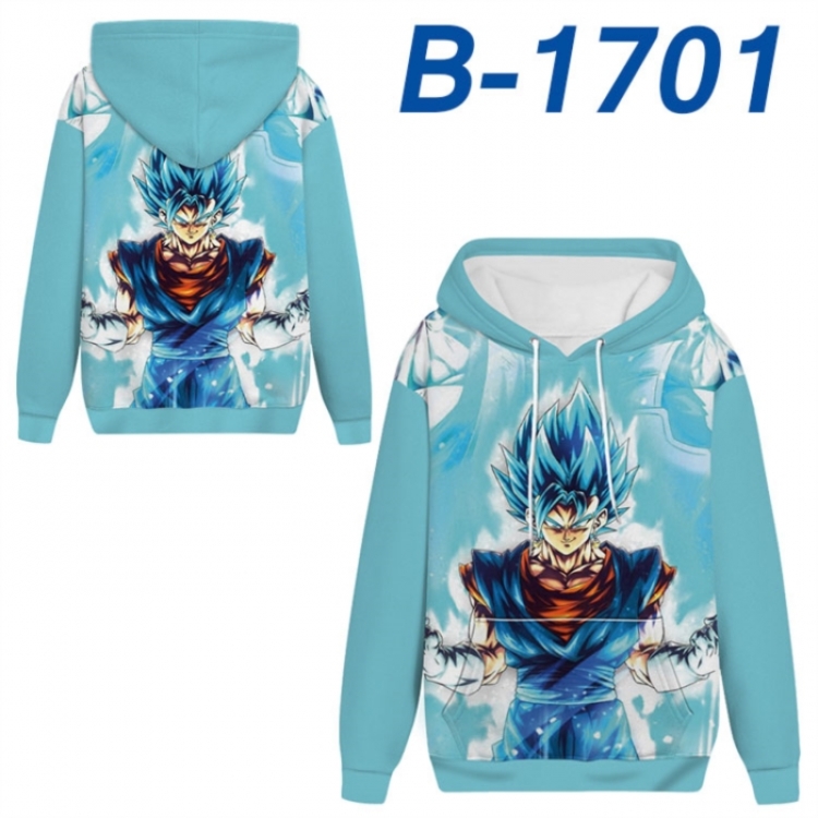 DRAGON BALL Anime full-color health cloth hooded sweatshirt from S to 4XL 