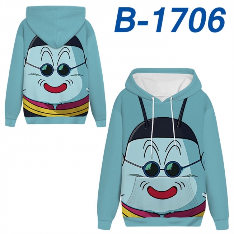 DRAGON BALL Anime full-color health cloth hooded sweatshirt from S to 4XL 