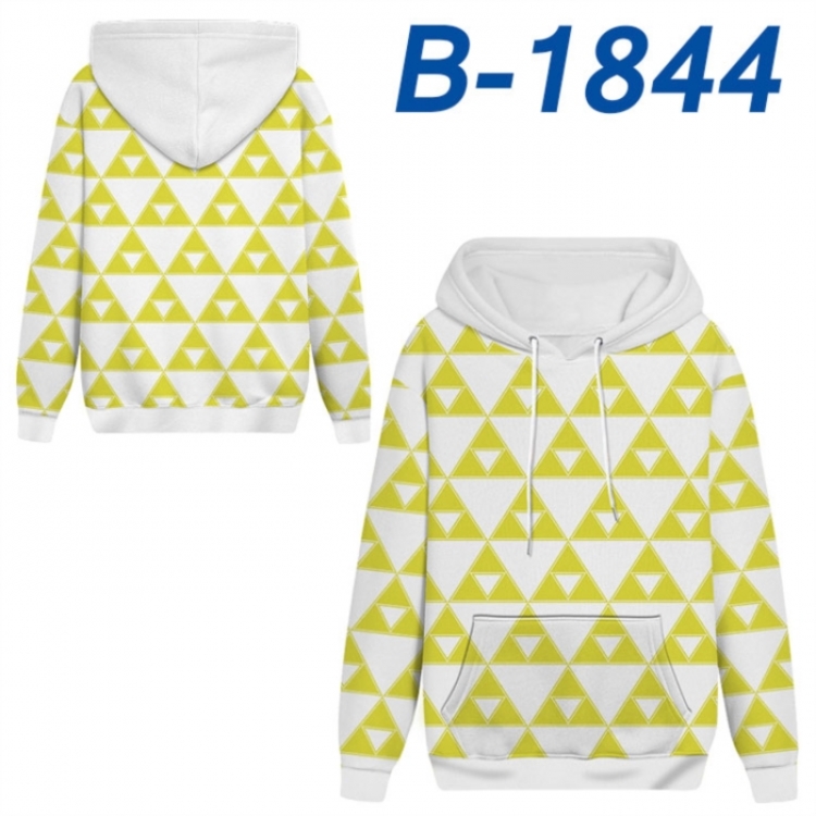 The Legend of Zelda Anime full-color health cloth hooded sweatshirt from S to 4XL 