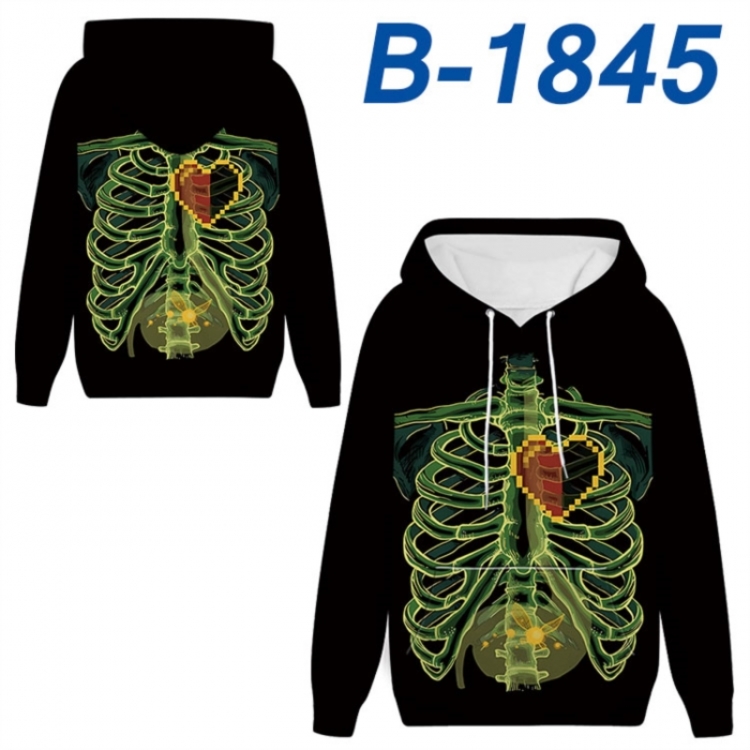 The Legend of Zelda Anime full-color health cloth hooded sweatshirt from S to 4XL 