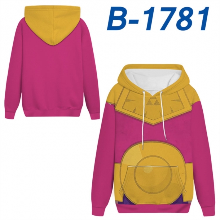The Legend of Zelda Anime full-color health cloth hooded sweatshirt from S to 4XL 