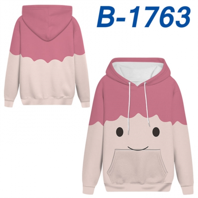 Sanrio Anime full-color health cloth hooded sweatshirt from S to 4XL 