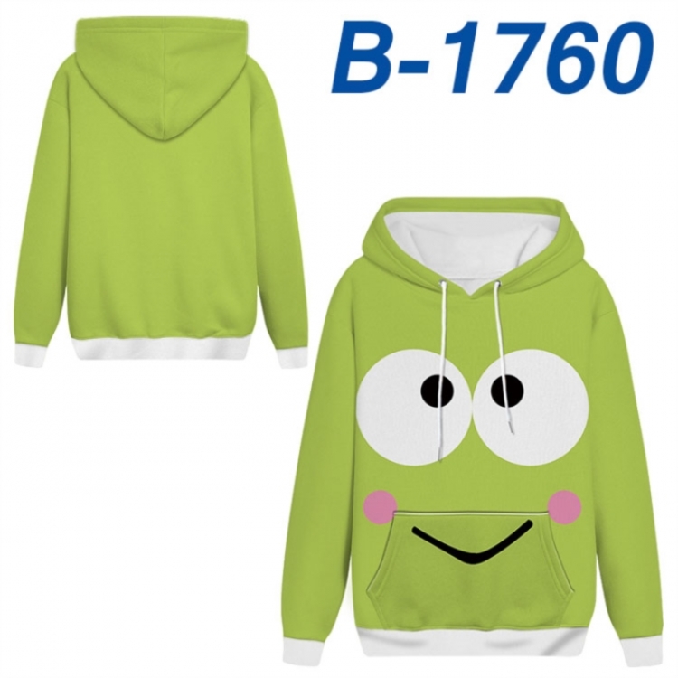 Sanrio Anime full-color health cloth hooded sweatshirt from S to 4XL 