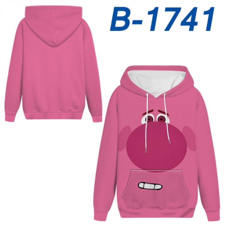 Inside Out Anime full-color health cloth hooded sweatshirt from S to 4XL 