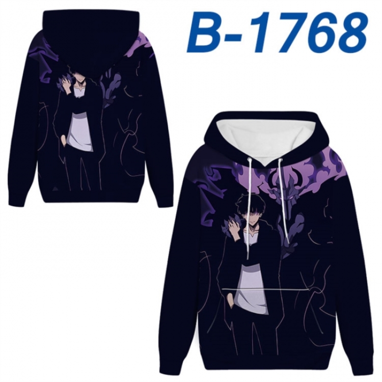 Solo Leveling:Arise Anime full-color health cloth hooded sweatshirt from S to 4XL