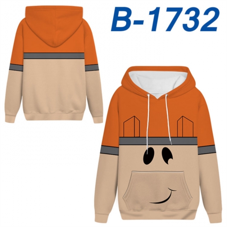 Roblox Anime full-color health cloth hooded sweatshirt from S to 4XL 