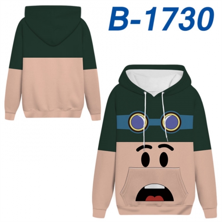 Roblox Anime full-color health cloth hooded sweatshirt from S to 4XL 