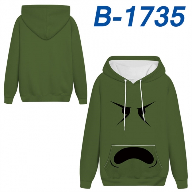 Roblox Anime full-color health cloth hooded sweatshirt from S to 4XL 