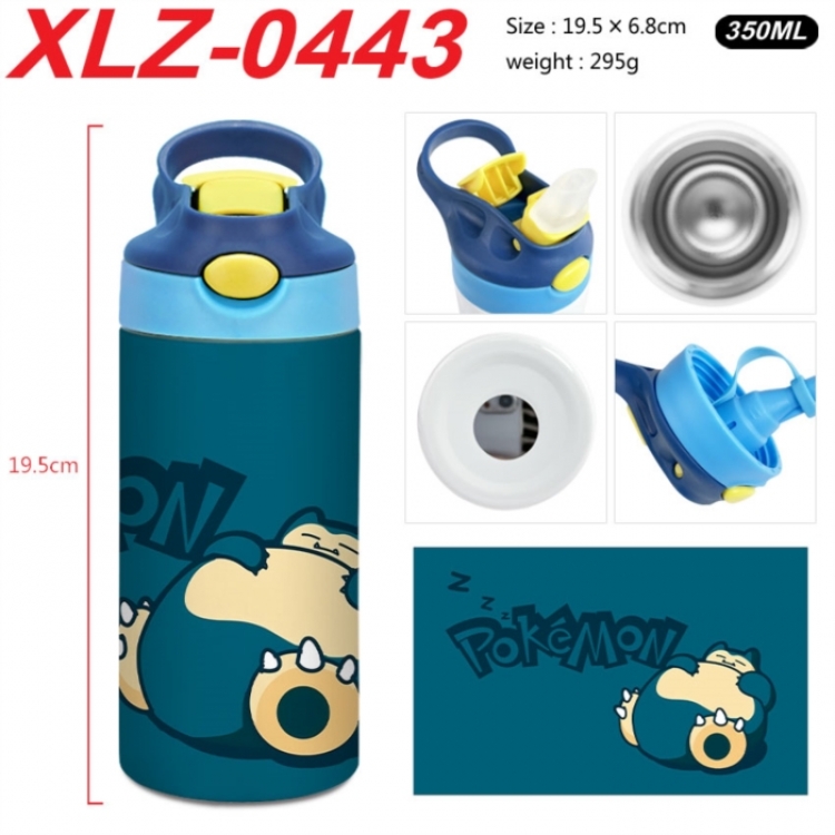 Pokemon 304 stainless steel portable insulated cup 19.5X6.8CM 350ml