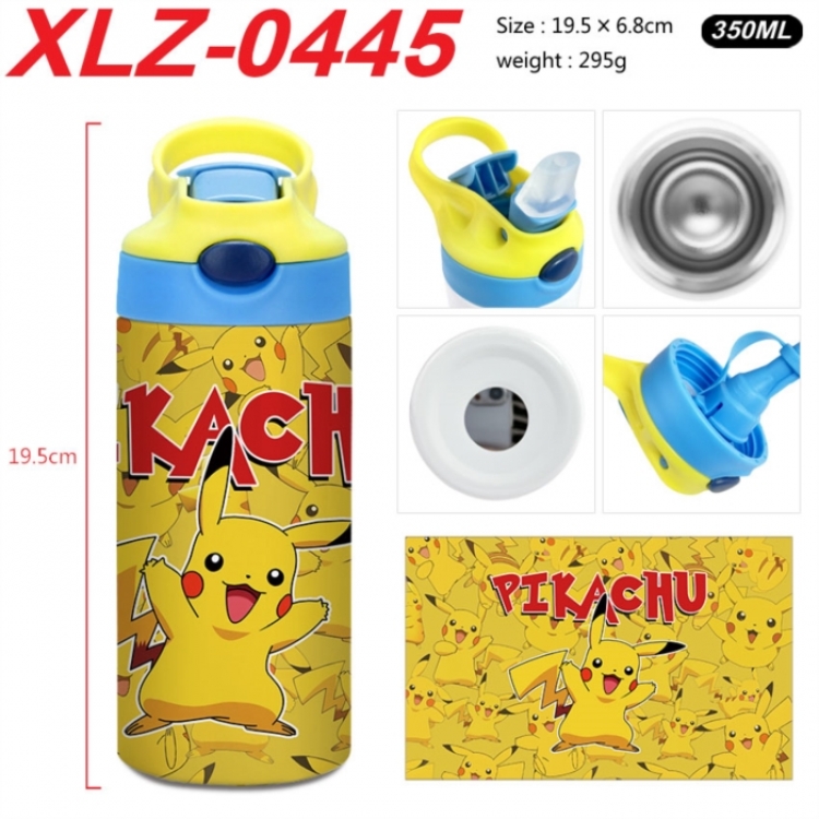 Pokemon 304 stainless steel portable insulated cup 19.5X6.8CM 350ml
