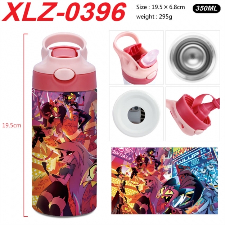 Hazbin Hotel 304 stainless steel portable insulated cup 19.5X6.8CM 350ml