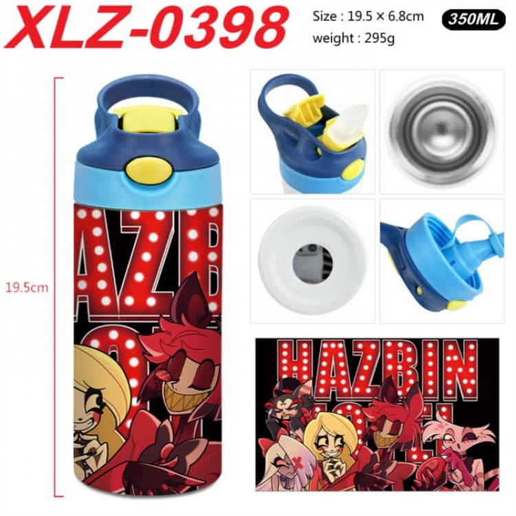 Hazbin Hotel 304 stainless steel portable insulated cup 19.5X6.8CM 350ml