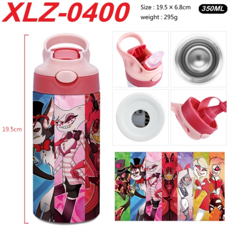 Hazbin Hotel 304 stainless steel portable insulated cup 19.5X6.8CM 350ml