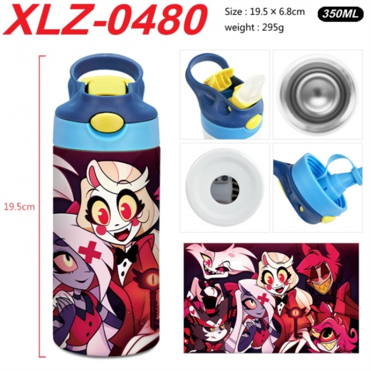 Hazbin Hotel 304 stainless steel portable insulated cup 19.5X6.8CM 350ml