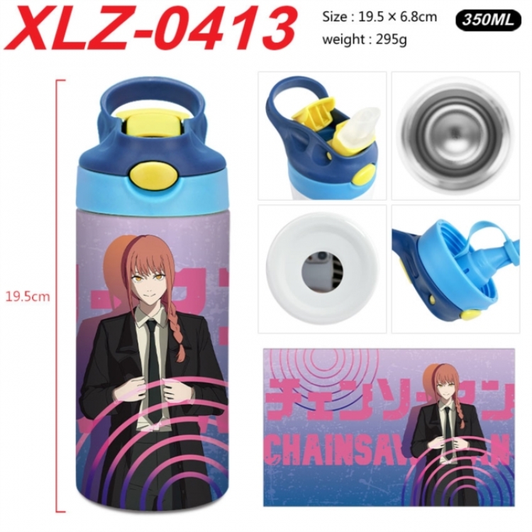 Chainsaw Man 304 stainless steel portable insulated cup 19.5X6.8CM 350ml