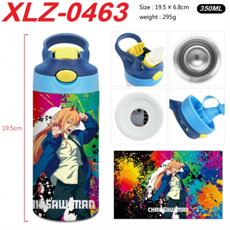 Chainsaw Man 304 stainless steel portable insulated cup 19.5X6.8CM 350ml