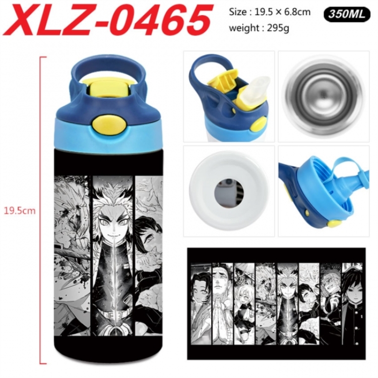 Demon Slayer Kimets 304 stainless steel portable insulated cup 19.5X6.8CM 350ml