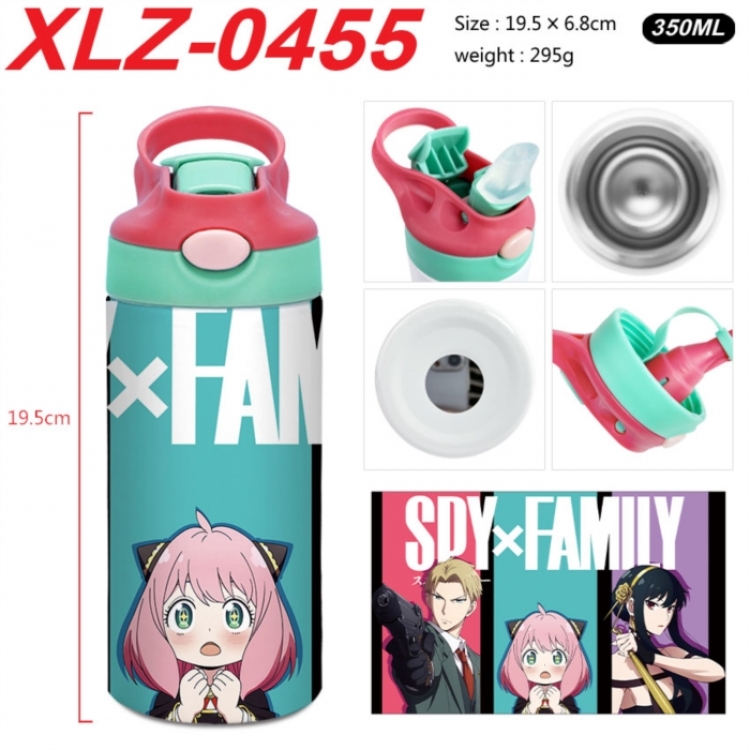 SPY×FAMILY 304 stainless steel portable insulated cup 19.5X6.8CM 350ml