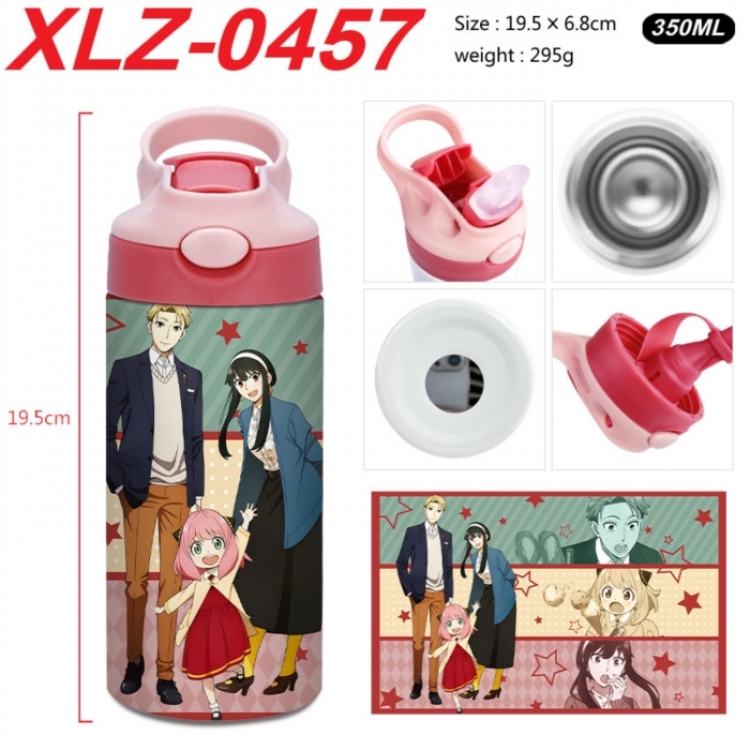 SPY×FAMILY 304 stainless steel portable insulated cup 19.5X6.8CM 350ml