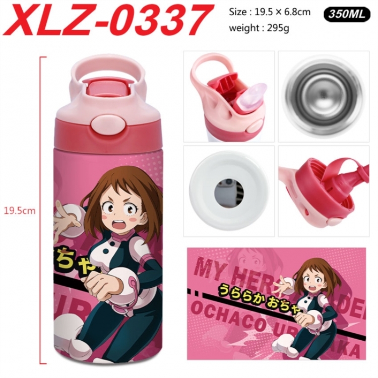 My Hero Academia 304 stainless steel portable insulated cup 19.5X6.8CM 350ml