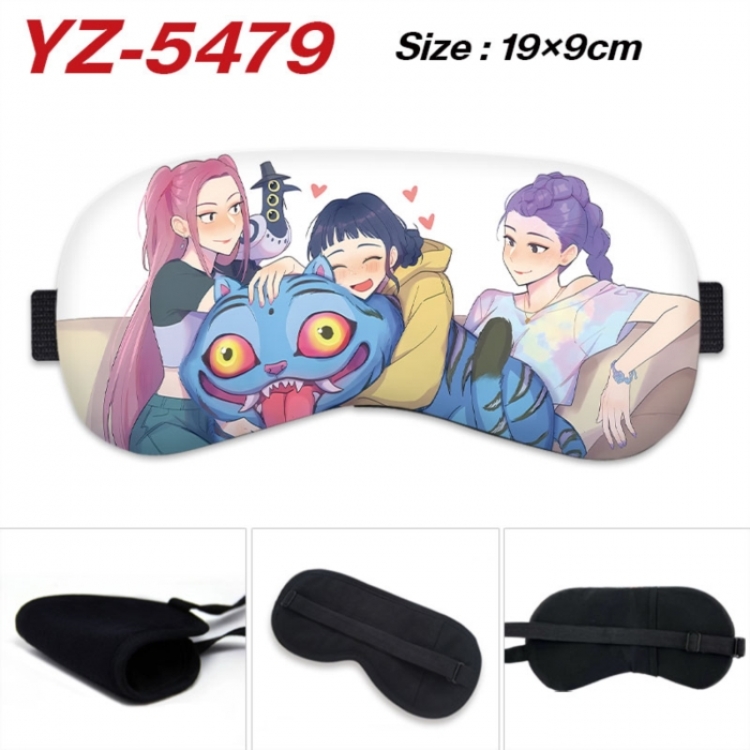 K-Pop Demon Hunters Game ice cotton eye mask without ice bag price for 5 pcs