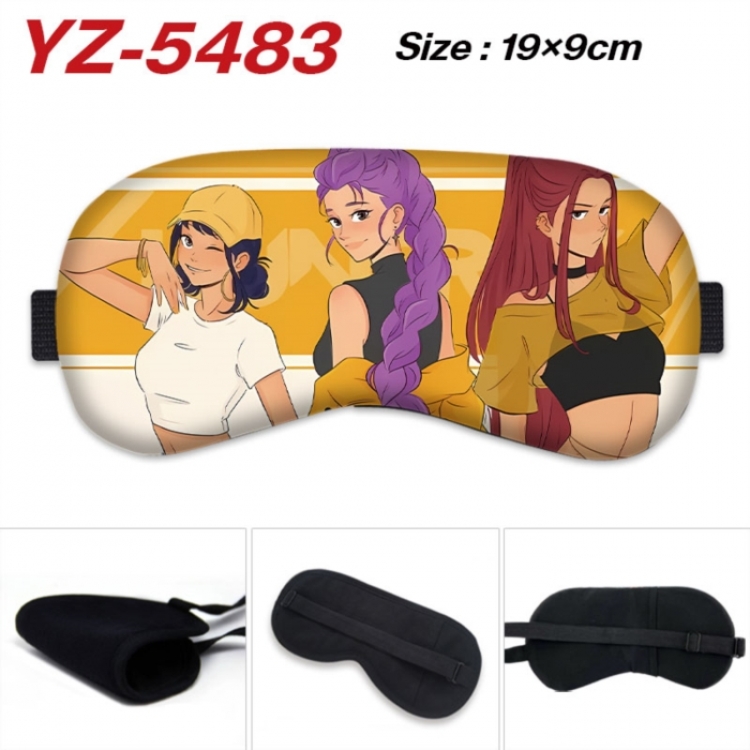 K-Pop Demon Hunters Game ice cotton eye mask without ice bag price for 5 pcs