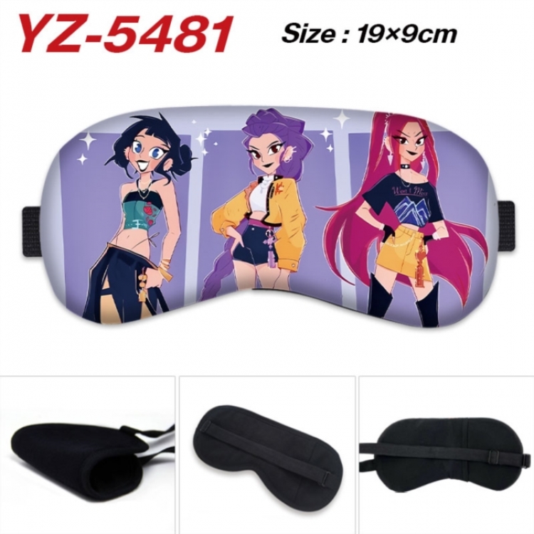 K-Pop Demon Hunters Game ice cotton eye mask without ice bag price for 5 pcs